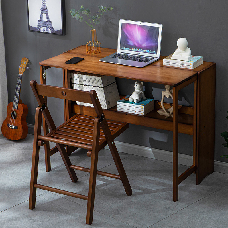 Foldable Student Desk and Chair Study Desk and Chair suit Home Computer Desk Desktop Table Simple Children's Study Desk
