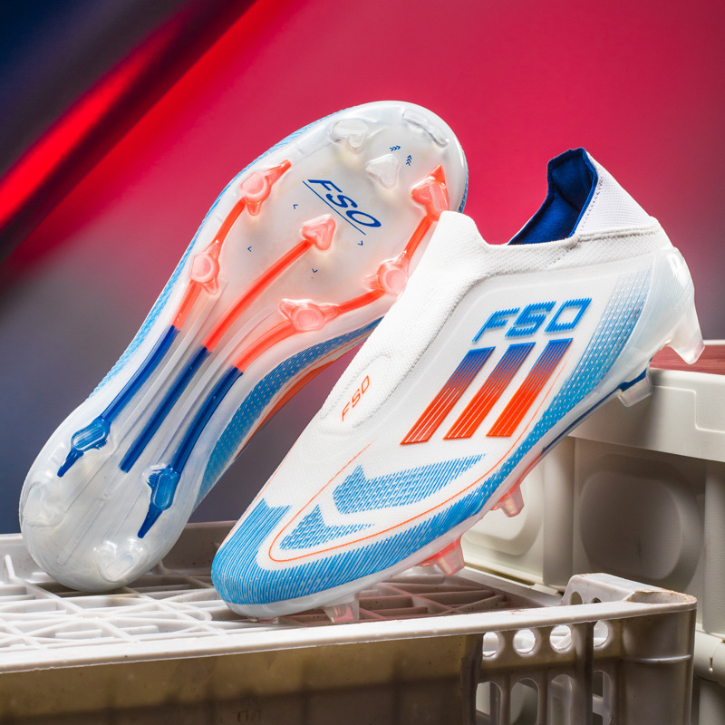 Foreign Trade Cross-Border Xiyin Amazon New Football Shoes Long Spikes and Broken Spikes Youth Game Training Sports Football Shoes