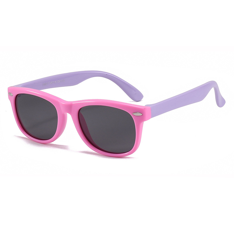 Picture of Factory new spot wholesale silicone UV protection sunglasses baby glasses polarized children sunglasses 802