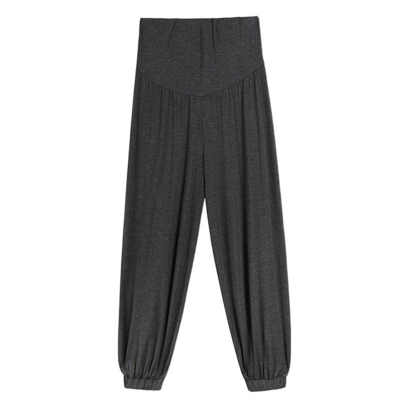 Pregnant women's ankle-length pants spring and summer bloomers loose casual pregnant women's pants harem skinny pants pregnant women's pants
