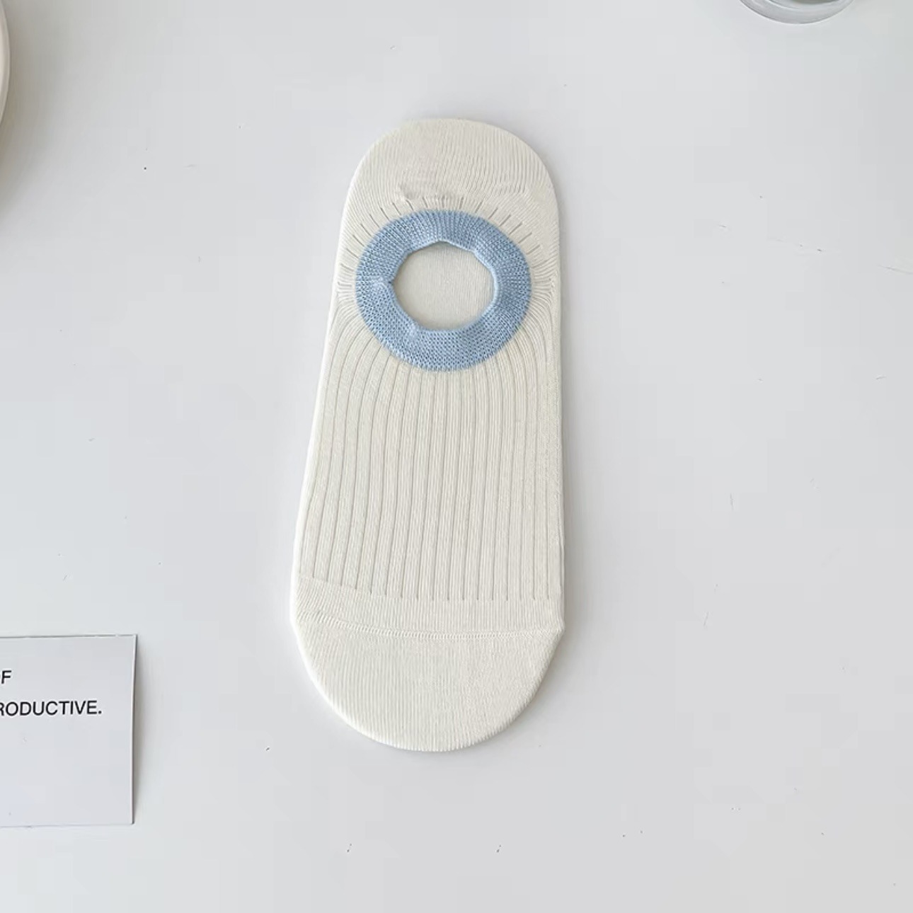 Picture of Socks women's cotton boat socks do not fall with dopamine invisible socks summer shallow mouth heel dispensing socks Zhuji socks