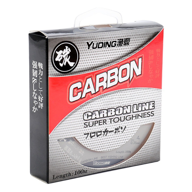 Yuding Luya carbon line front wire imported rock fishing line carbon line sub-line sea fishing line raft fishing transparent fishing line