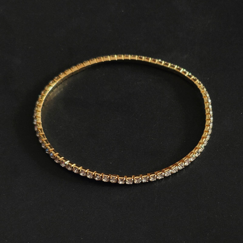 Picture of European and American foreign trade fashion elastic diamond anklet anklets accessories wholesale anklets