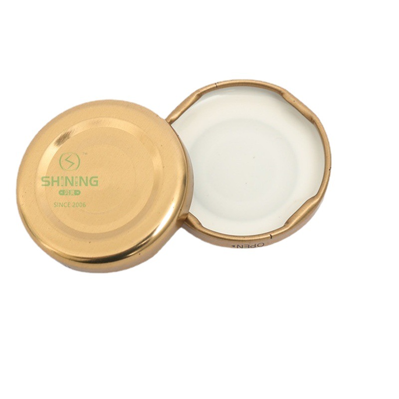 Acid-resistant and high temperature resistant 43# Fresh stewed bird's nest cover aluminum cover non-rust aluminum alloy swing cover bottle cap