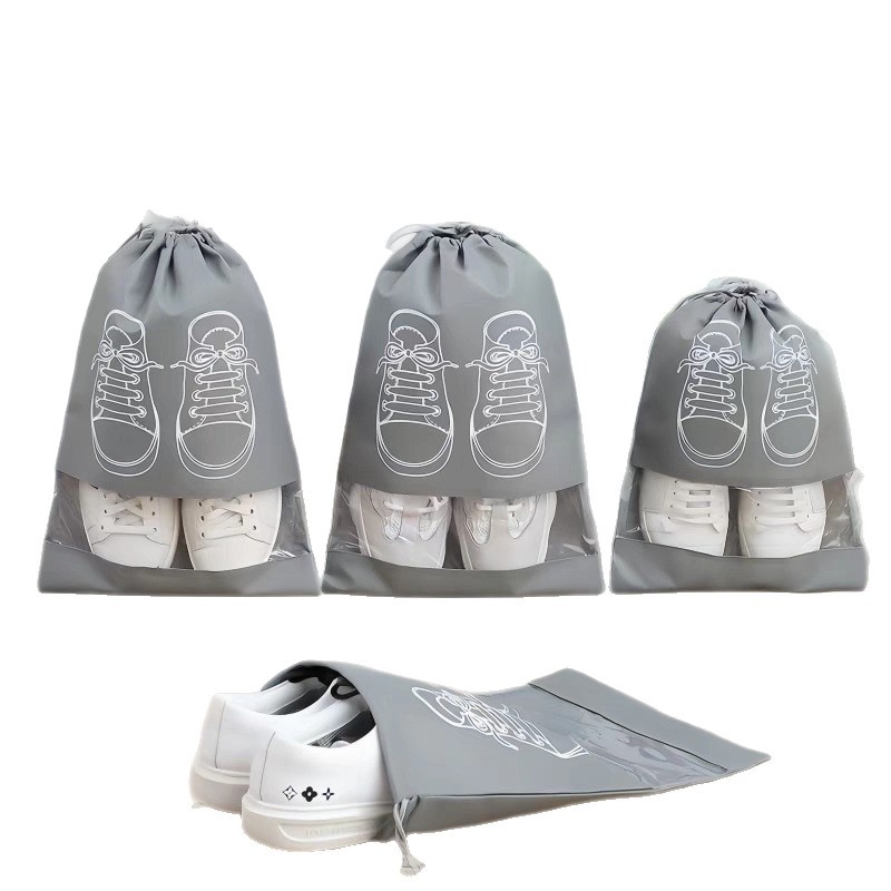 Picture of Source Manufacturer Shoe Dust-Proof Storage Non-Woven Drawstring Bag Home Clothing Shoe Moisture-Proof Dust-Proof Storage Packaging