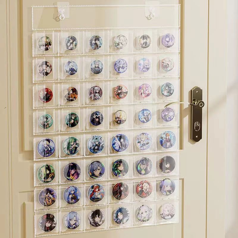 Wall-mounted Barker Display Artifact Dustproof Wall-mounted Valley Beauty Card Pony Polly Badge Valley Storage Hanging Bag