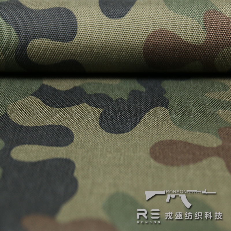 Picture of Rongsheng Camouflage: Polish Camouflage 1050D DuPont Nylon CORDURA Waterproof PU Fabric