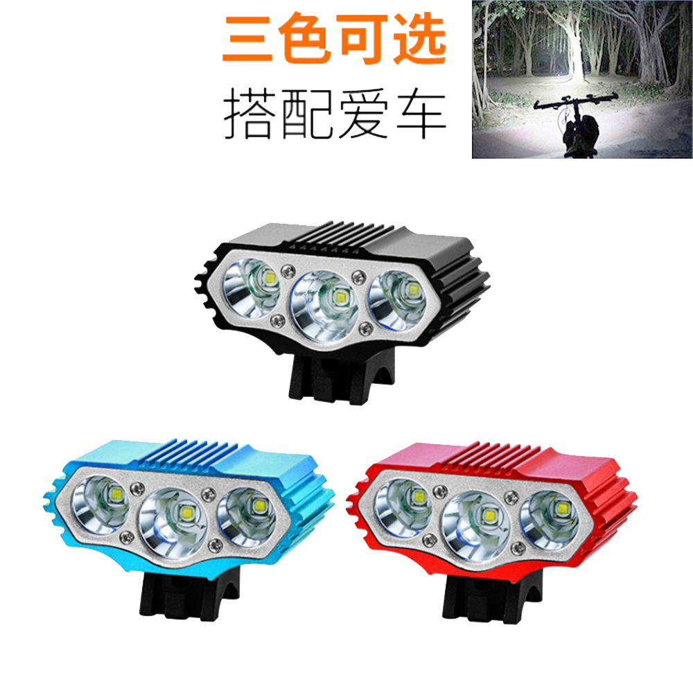 X3F3 Owl Bicycle Light T6 Mountain Bike Light USB Rechargeable Strong Led Light Headlight Factory Outlet