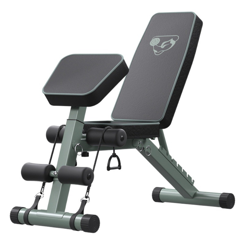 Yidekang Dumbbell Bench Home Bench Press Bench Fitness Chair Indoor Fitness Equipment Priest Bench Foldableable Dumbbell Bench