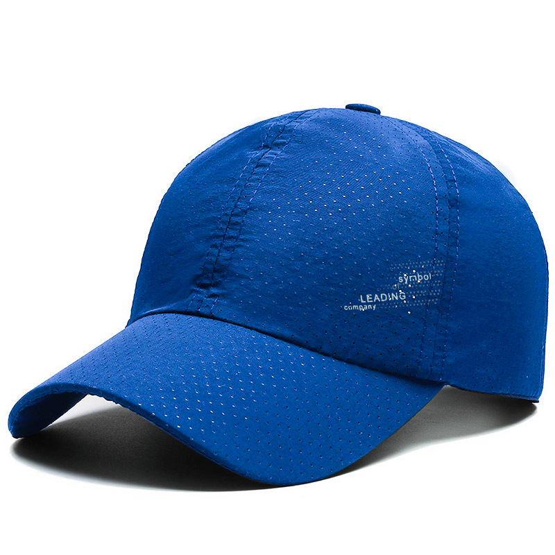 Picture of Hat summer new breathable perforated quick-drying cap men's fishing sunscreen baseball cap riding travel sports cap