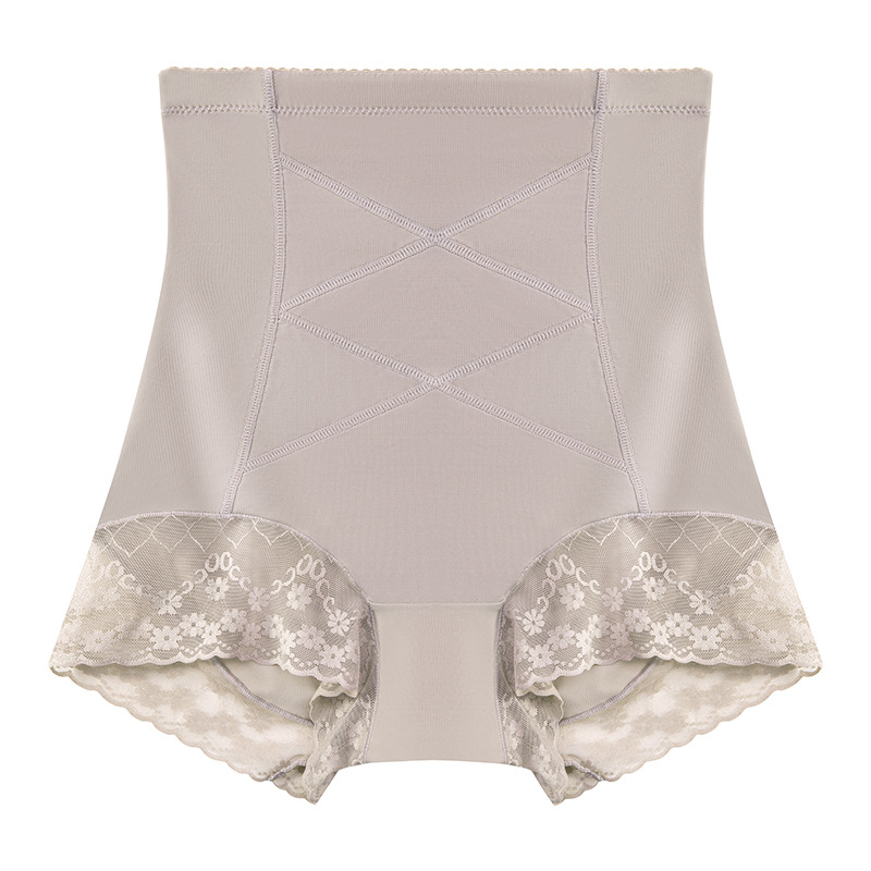 Picture of Belly contracting underwear women's high waist postpartum corset body shaping hip lifting binding belly shaping artifact thin non-curling