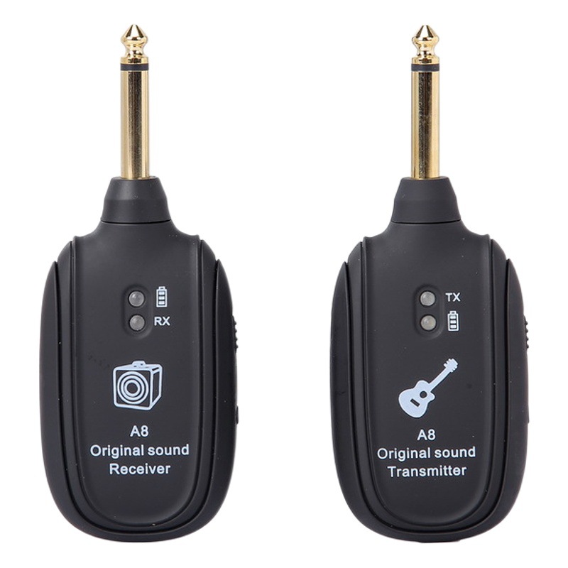 Wireless Guitar Transmitte A8 Wireless Guitar Transmitter Is Suitable for Electric Guitar Bass
