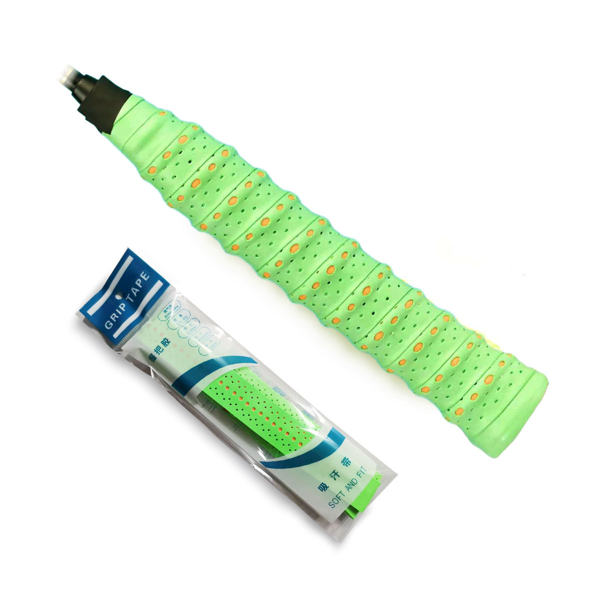 Picture of Two-Color Badminton Racket Glue, Non-Slip Keel Sweat-Absorbent Band, Tennis Racket Bicycle Handlebar, High-Looking and Comfortable Hand Glue