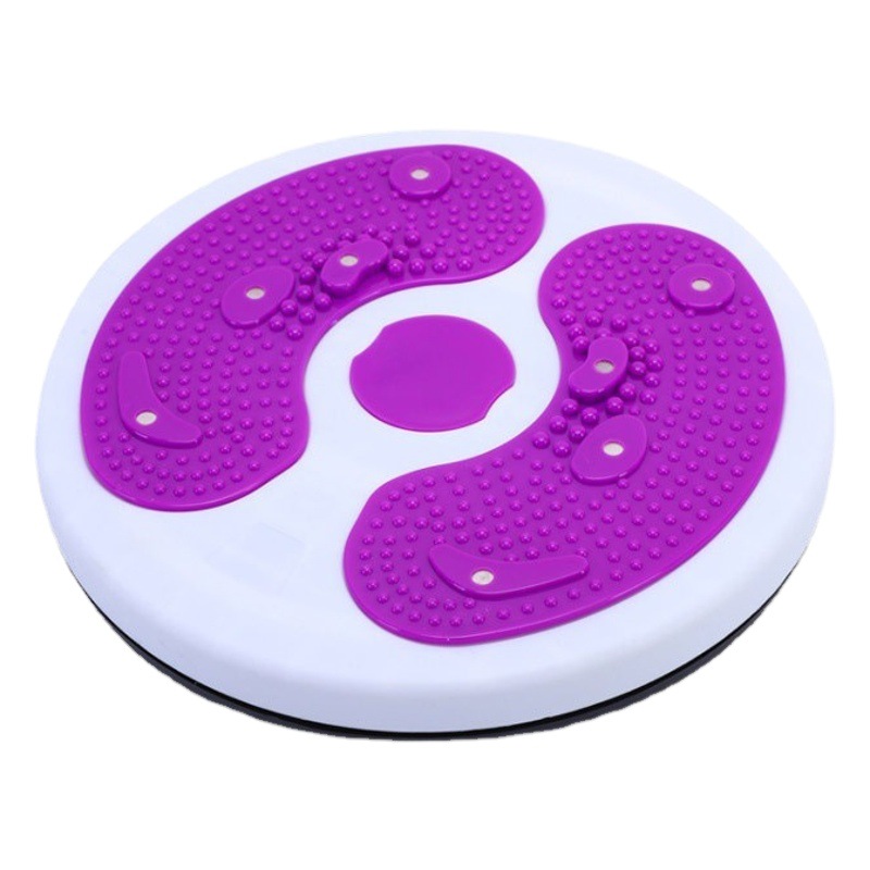 Waist Twisting Disc Magnet Half Moon Home Waist Twisting Machine Twisting Machine Indoor Abdominal Exercise Waist and Abdominal Fitness Training Equipment