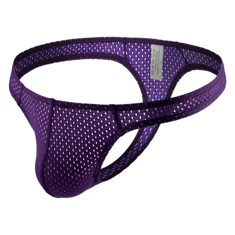 Picture of Men's thong breathable low waist sexy mesh men's underwear wholesale