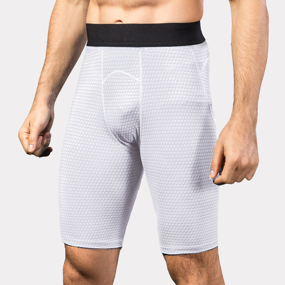 Picture of Men's 3D Printing Training Fitness Running Sports Pants Amazon Elastic Tight Quick-Drying Shorts 4005