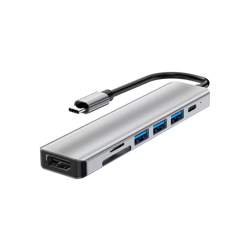 Picture of Type c eight-in-one expansion dock USB-C to HDMI4k30hz USB3.0PD card reader multi-function converter