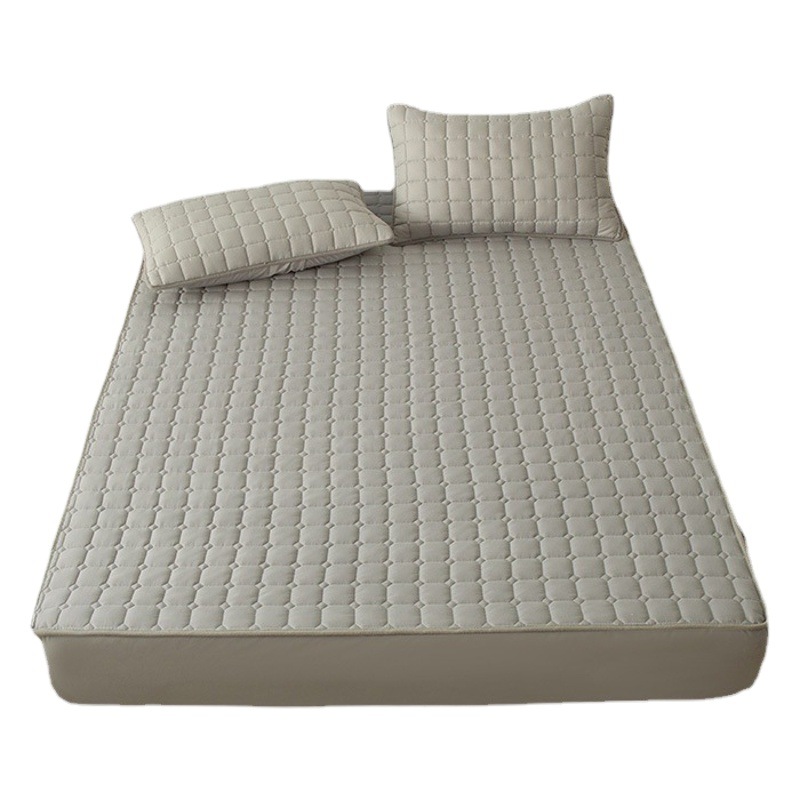 Waterproof and Urine-Proof Fitted Sheet, Washable Cotton Quilted Simmons Mattress Protector, Dust-Proof Quilted Process, Anti-Mite and Anti-Bacterial