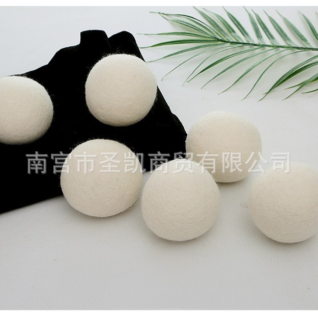 Cross-border wholesale wool drying ball electrostatic wool drying ball anti-winding felt laundry ball