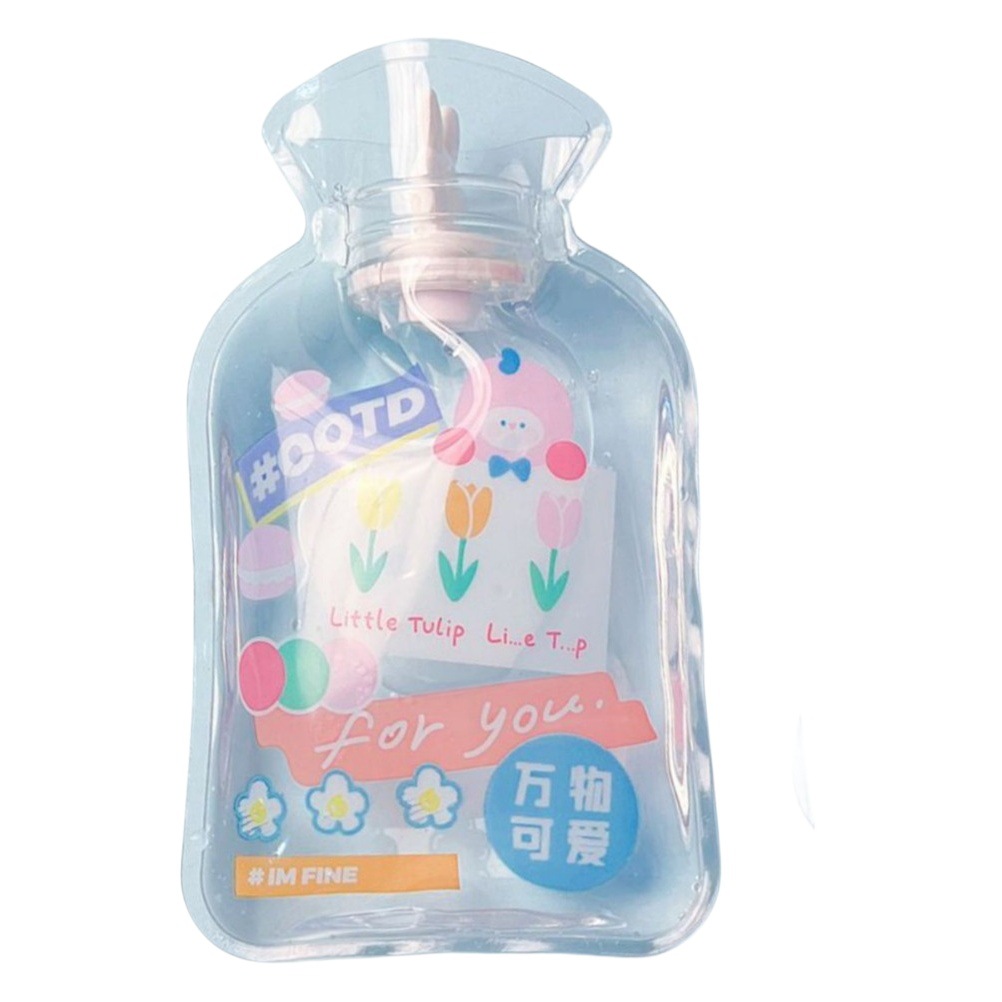 Picture of Water-Filled Hot Water Bottle, Thickened Transparent Pvc Hand Warmer, Water-Filled Hand Warmer, Hot Compress for Bloating, Wholesale, Cute and Portable