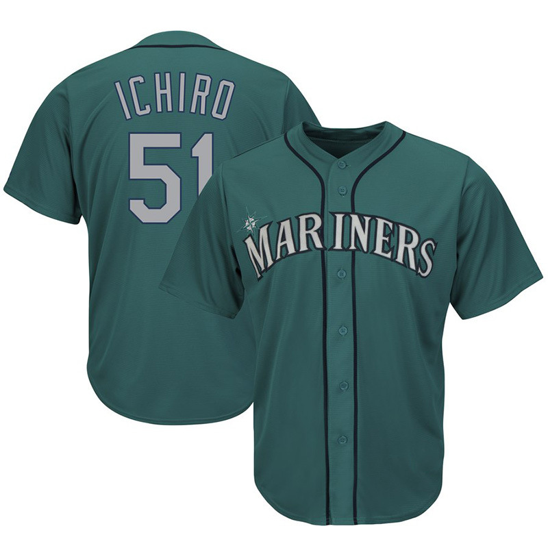Picture of New Baseball Suit Cardigan Short Sleeve Training Sports American Cross-border Game Baseball Suit Printed Button Breathable Jersey