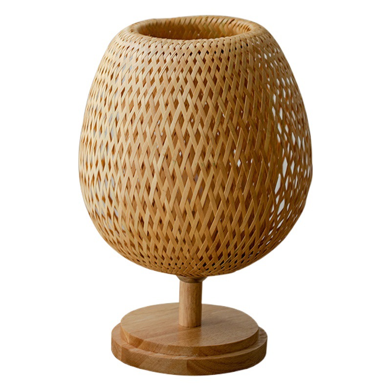 Bamboo Table Lamp Japanese Zen Bamboo Table Lamp Bedroom Living Room Tea Room Hotel Study Bedside New