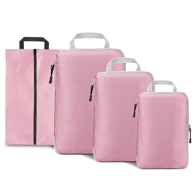 Picture of Travel Compression Storage Bag Four-Piece Set Amazon Popular Clothing Organizer Suitcase Clothing Storage Bag Set
