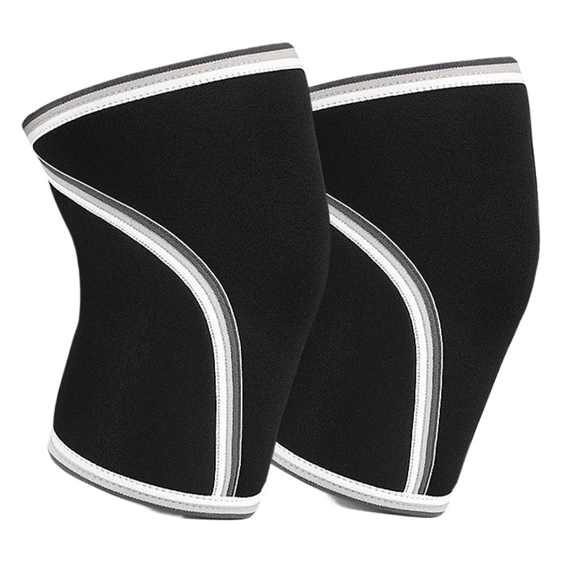 Large Size Knee Pads for Fitness Squats, Men's Special Heavy-Duty Powerlifting Training Knee Compression Protector with Shock Absorption