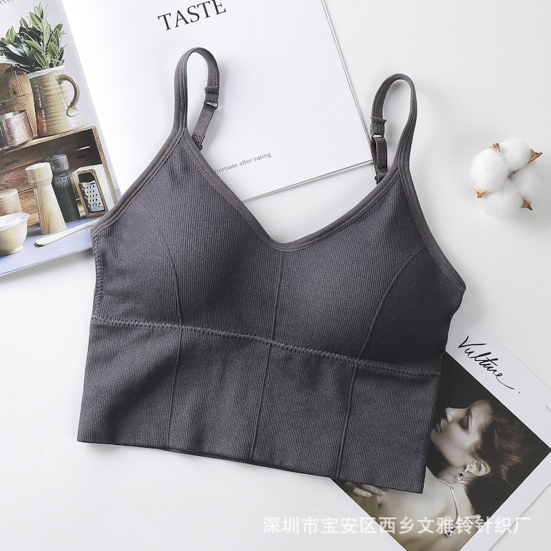 Picture of Kaka same style large U beauty back thread wrapped chest tube top seamless sexy anti-exposure bottoming sports back strap underwear