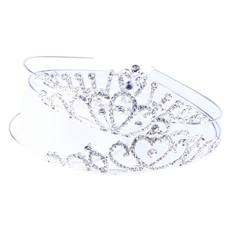 New bridal wedding jewelry headdress fashion fashion rhinestone crown hair band headdress manufacturers wholesale