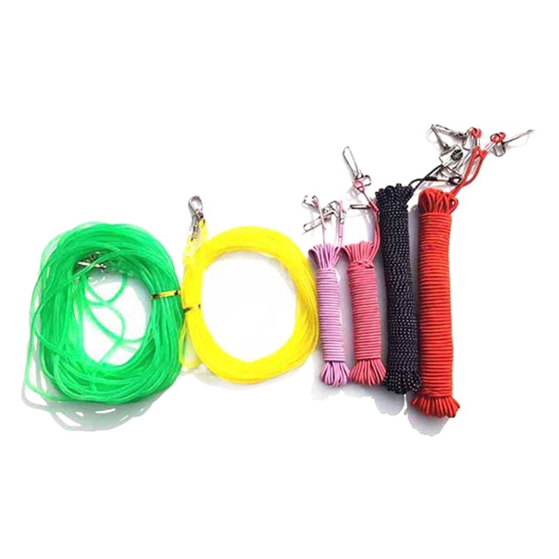 Fishing Rope, Steel Wire, Rubber Rope, Rubber Band, Rope, Retractable Carabiner Rope, Wholesale