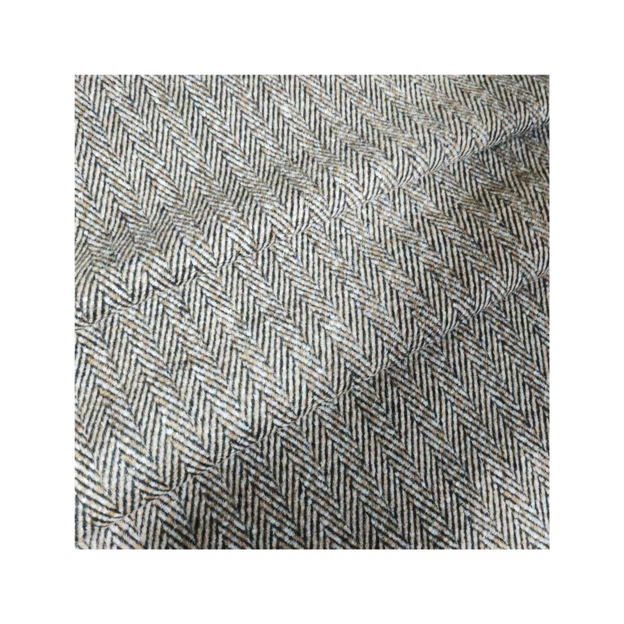 Picture of Shaoxing factory in stock autumn and winter fancy hair herringtop suit fashion shoes and hats bags woolen woolen cloth