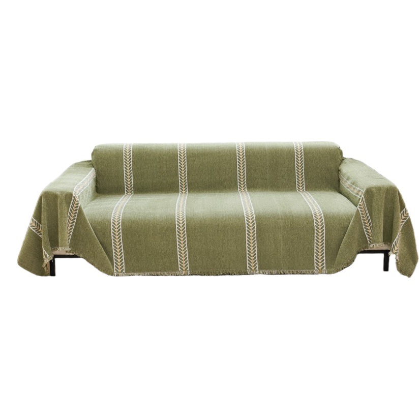 Chenille Sofa Cover Cloth Towel Full Cover Four Seasons Universal Simple Sofa Cushion Non-Slip Anti-Cat Scratch Sofa Cover Cover