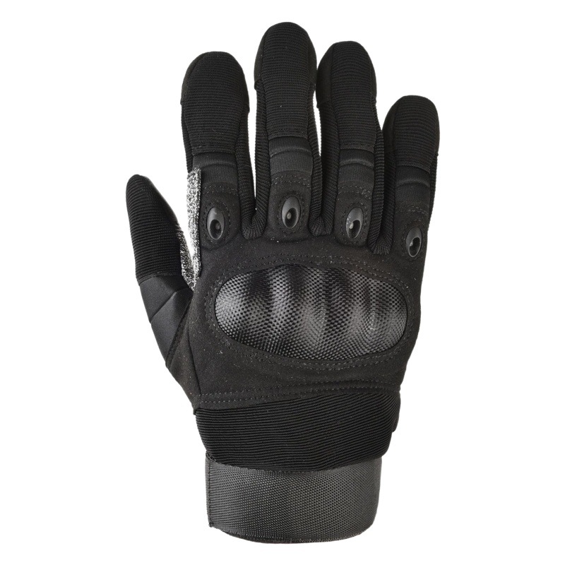 Tactical Anti-Cut Full-Finger Protective Anti-Slip Gloves Kevlar Touch Screen Military Fan Motorcycle Training Protective Duty Gloves