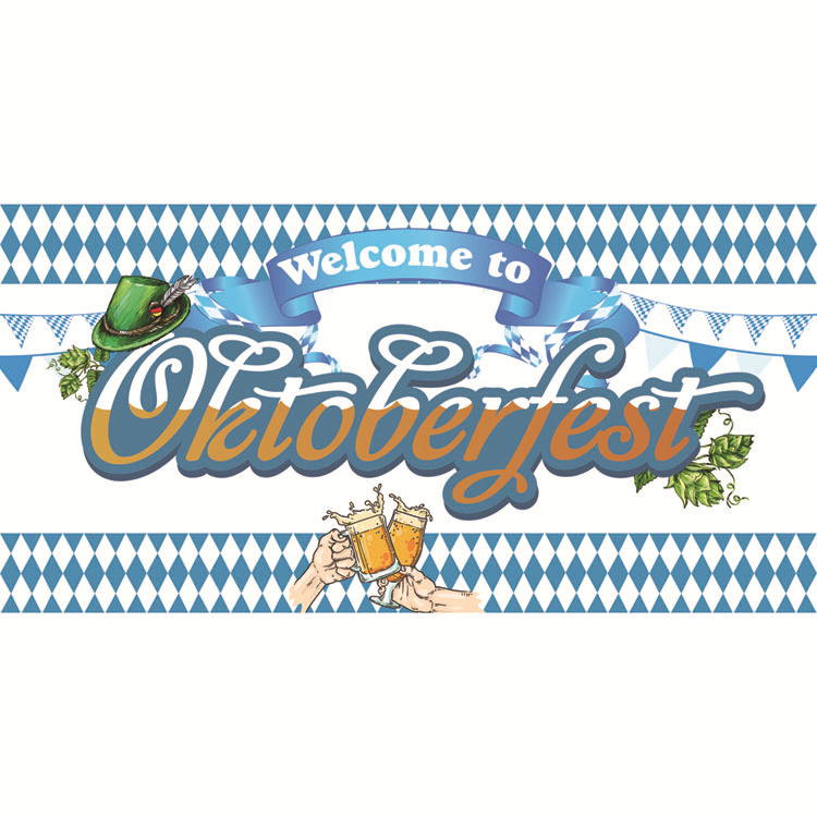Picture of 2023 New Amazon Germany Munich Beer Festival Party Fabric Background Large Banner Spot