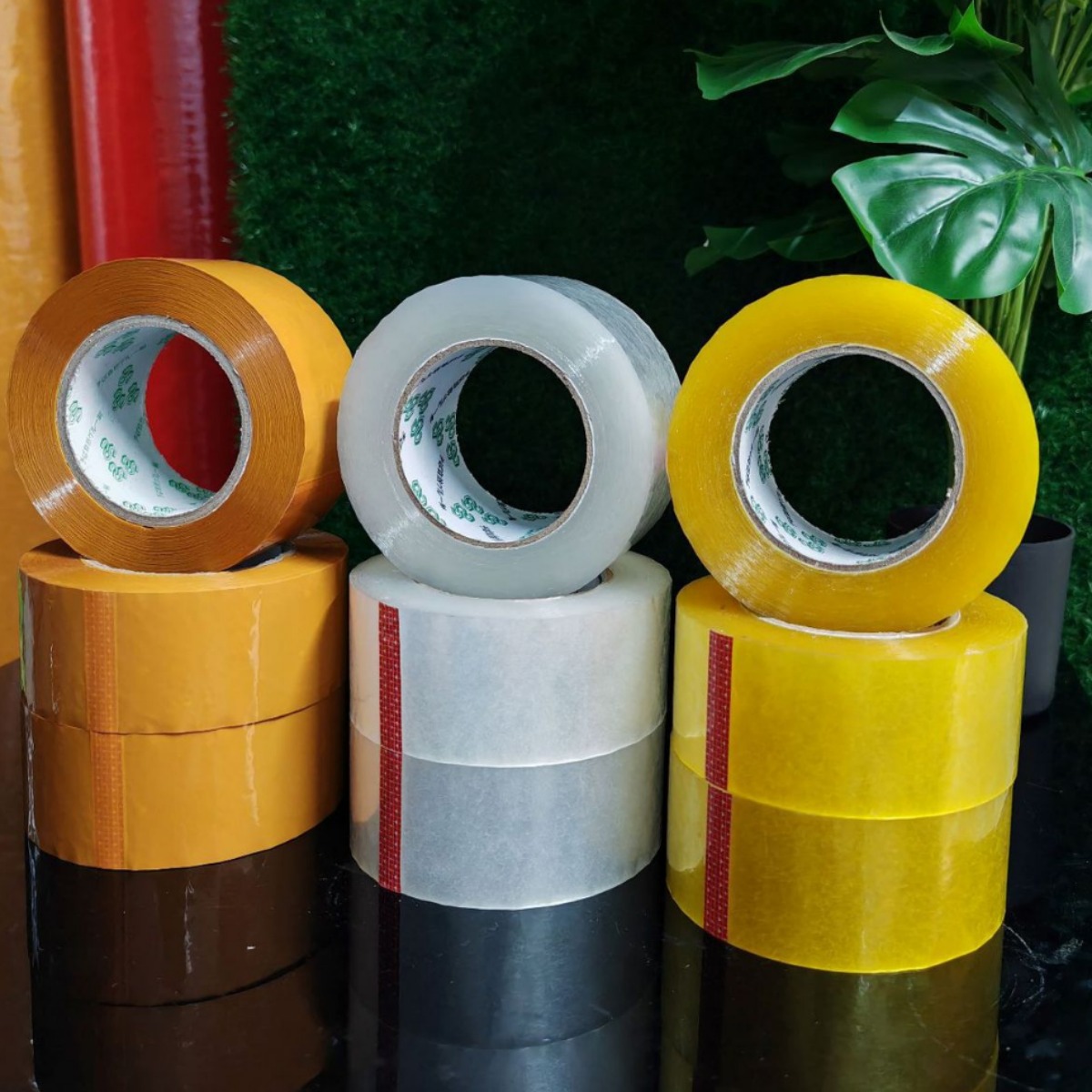 45/55mm*25 Thick Transparent Tape Wholesale Widened and Thickeneded Packaging Tape High Viscosity Sealing Custom Sealing Tape