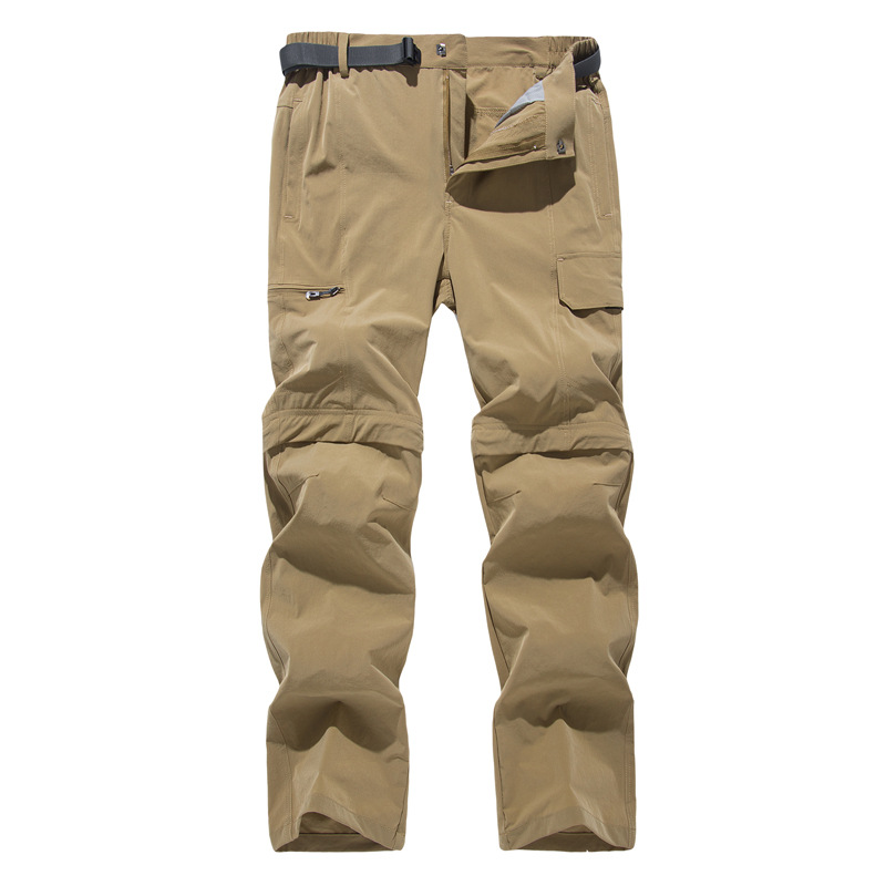 Picture of Outdoor Sports Casual Quick-drying Pants Men's Quick-drying Pants Women's Removable Summer Four-sided Elastic Mountaineering Pants Cross-Border
