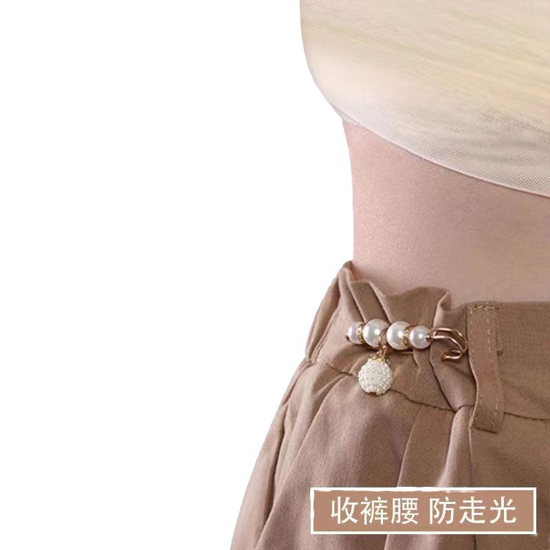 Picture of Waist buckle waist change small artifact waist waist pin fixed pants anti-light brooch buckle skirt adjustment buckle