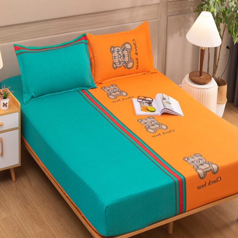 Picture of Printed Fitted Bed Sheets, Simmons Protective Dust Cover, All-Inclusive Elastic Bed Cover, No Pilling, No Shrinkage