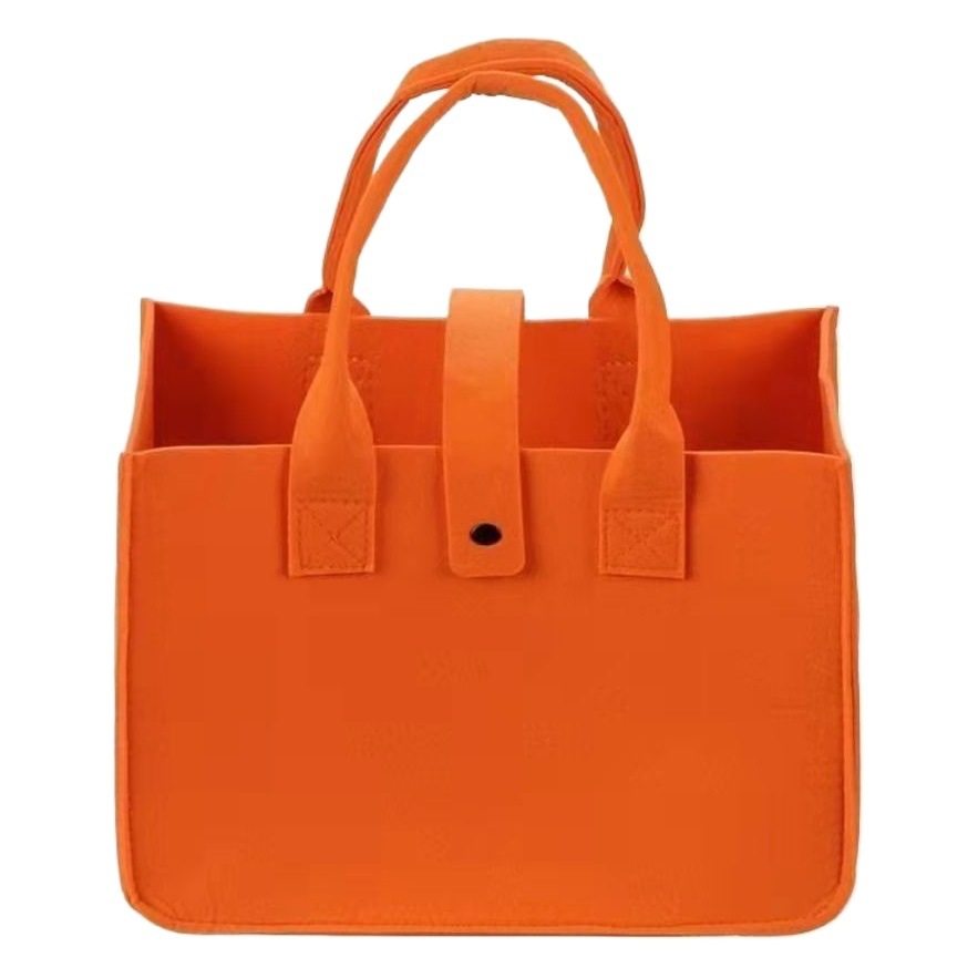 New Handbag Women Handbag Handbag Large Capacity Open Fashion Felt Shopping Bag