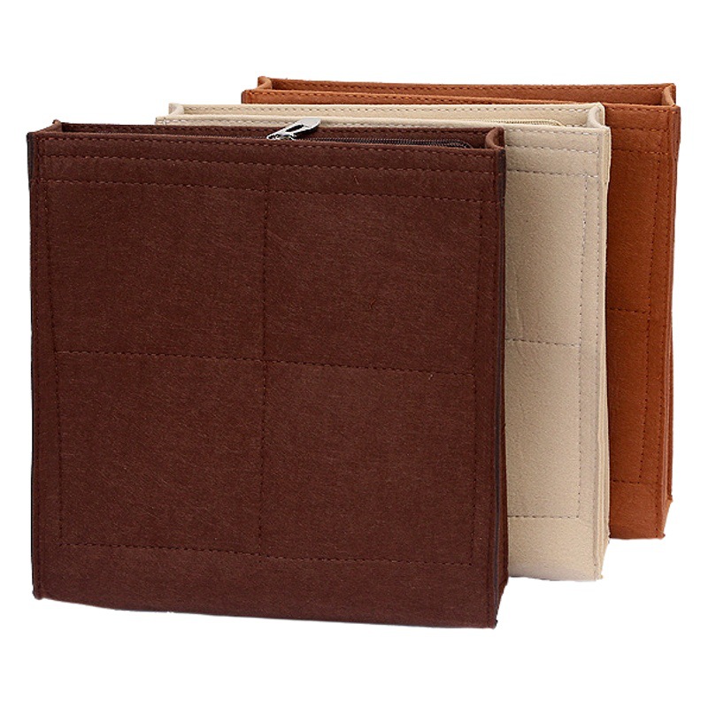 Cross-Border felt bag Finishing felt cosmetic bag New large capacity bag ladies bag