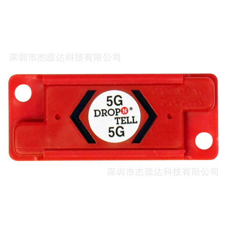 Picture of Wooden Box Shock-Proof Label Dropntell Shock and Color-Changing Logistics Transport Monitoring Label Express Anti-Collision Label