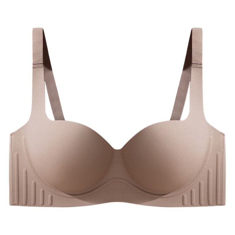 Shake Tone Same Underwear Women's Small Chest Gather to Show Anti-sagging Paramilis Upper Bra for Traceless Girls Half Cup Bra