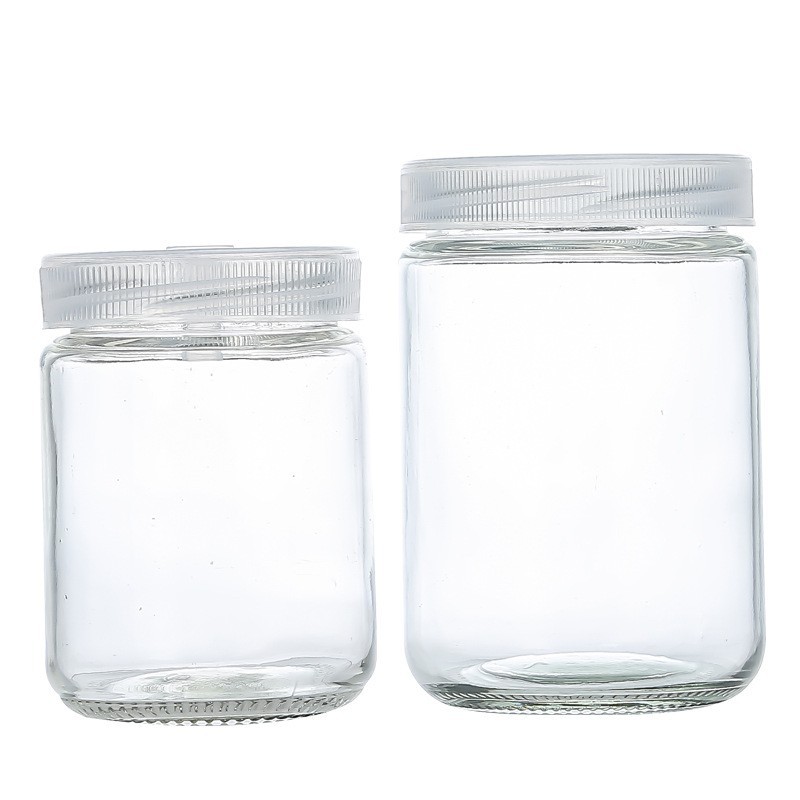 Tissue Culture Bottle 350ml Glass Bottle Tissue Culture 240ml Tissue Culture Cordyceps Bottle Seedling Bottle Glass Bottle with Cap