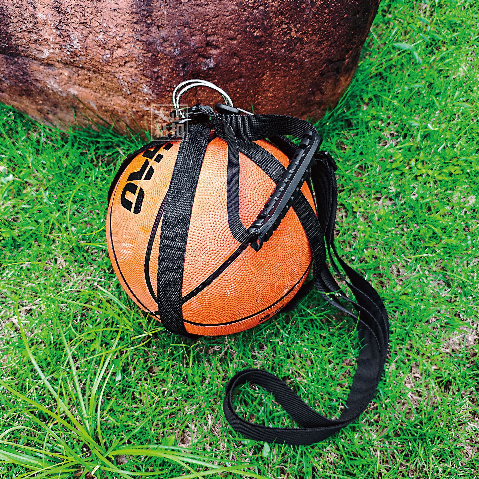 Picture of Cross-border preferred portable multi-functional basketball football volleyball strap easy to carry and store carrying bag strap