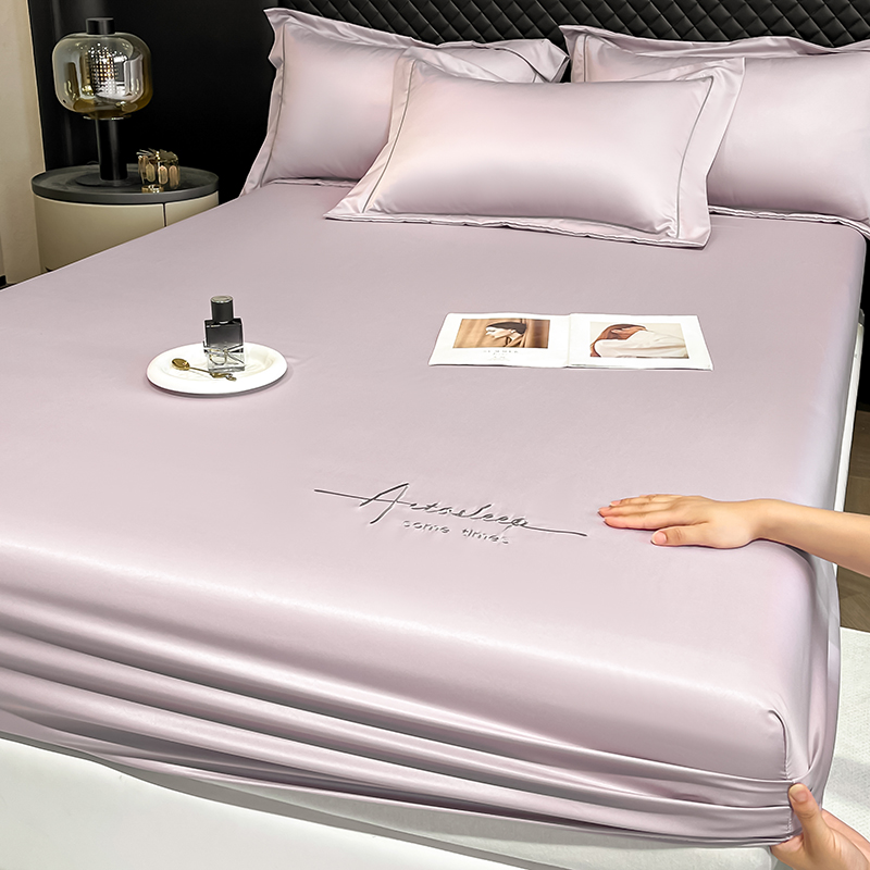 Class A Washed Cotton Bed Cover Mattress Cover Protective Cover Bedspread Single Summer 2025 New Four Seasons Universal Ice Silk Summer