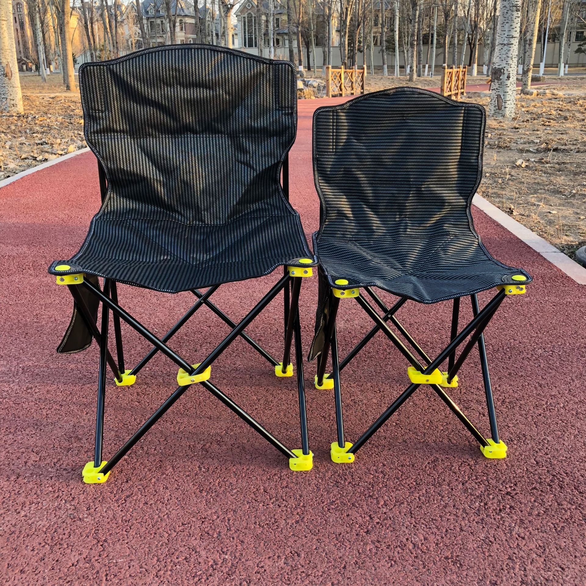 Folding Fishing Chair Backrest Chair Folding Stool Beach Chair Studio Chair Outdoor Portable Chair