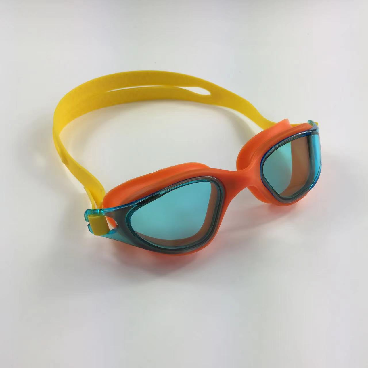 Picture of Cross-border hot new HD waterproof anti-fog adult swimming goggles flat swimming goggles in stock swimming goggles wholesale
