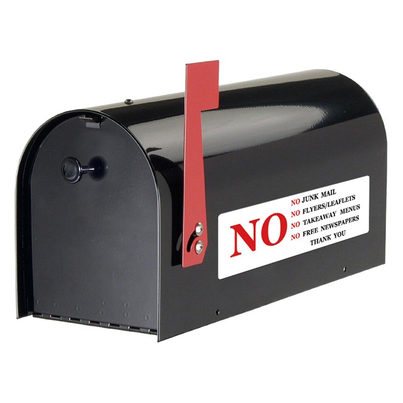 Cross-border Amazon NO mailbox stickers are suitable for mailboxes and other decorative waterproof sunscreen vinyl mailbox stickers