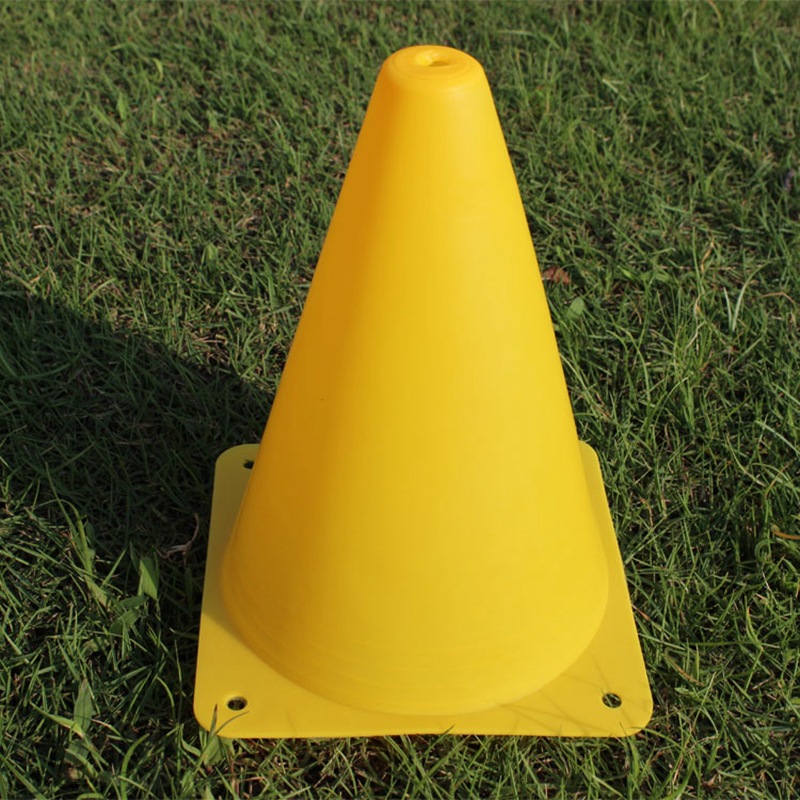 Picture of Manufacturers supply 23cm triangular cone sign cone sign cylinder sign obstacle plastic road cone